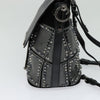 Secondhand Christian Louboutin Lucky L Convertible Backpack Spiked Leather and