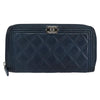 Secondhand Chanel Boy Yen Wallet Quilted