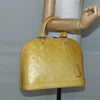 Louis Vuitton Alma Handbag Monogram Vernis