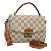 Secondhand Louis Vuitton Croisette Handbag Damier