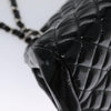 Chanel Just Mademoiselle Bag Quilted Patent