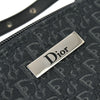 Christian Dior Street Chic Handbag Diorissimo Canvas with Leather