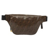 Fendi Mania Logo Waist Bag Zucca Coated Canvas