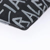 Secondhand Balenciaga Graffiti Pouch Black Leather Accessories