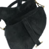 Christian Dior Saddle Handbag Velvet with Crystals