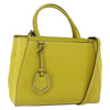 Secondhand Fendi 2Jours Bag Yellow Leather Bags