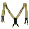 Chanel Logo Suspenders Canvas