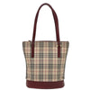 Secondhand Burberry Nova Check Tote canvas check pattern