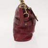 Secondhand Burberry Shoulder Bag Red Leather Bags