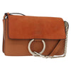 Secondhand Chloe Faye Shoulder Bag Leather and