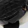 Secondhand Chanel Vintage Camellia Round Evening Bag Lambskin and