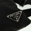 Prada Front Zip Convertible Flat Messenger Tessuto with Leather
