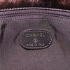 Chanel Vintage Logo Flap Messenger Bag Leather