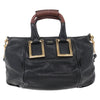 Secondhand Chloe Ethel Handbag Black Leather Bags