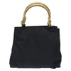 Prada Metal Handles Tote Tessuto