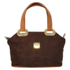 Secondhand MCM Visetos Handbag Brown Nylon Bags