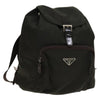 Secondhand Prada Front Pocket Buckle Backpack