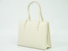 Secondhand Loewe Anagram handbag White Leather Bags
