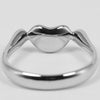 Tiffany & Co. Elsa Peretti Bean Band Ring Platinum
