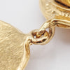 Secondhand Chanel Vintage CC Round Drop Clip-On Earrings