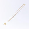 Secondhand Christian Dior CD Pendant Necklace Gold-plated