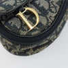 Secondhand Christian Dior Vintage Saddle Coin Purse Diorissimo
