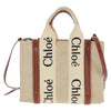 Secondhand Chloe Woody Convertible Tote Canvas with