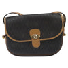 Christian Dior Vintage Honeycomb Flap Crossbody Bag Coated Canvas