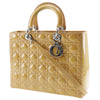 Secondhand Christian Dior Lady Dior Bag Patent