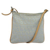 Fendi Vintage Flat Crossbody Bag Zucchino Canvas