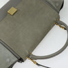Secondhand Celine Trapeze Bag Gray Suede Bags