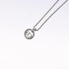 Secondhand Christian Dior CD Round Pendant Necklace