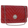 Chanel Leo Lion Flap Bag Chevron Lambskin