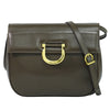 Salvatore Ferragamo Gancini Shoulder Bag Leather