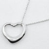 Tiffany & Co. Elsa Peretti Open Heart Pendant Necklace Sterling Silver