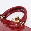 Louis Vuitton Alma Handbag Monogram Vernis