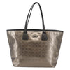 Salvatore Ferragamo Gancini Tote Patent leather