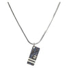 Secondhand Christian Dior Trotter Motif Necklace Engraved