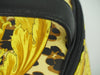 Versace Vanity Hand Bag Canvas and Leather