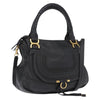 Secondhand Chloe Marcie Satchel Black Leather Bags