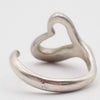 Tiffany & Co. Elsa Peretti Open Heart Ring Silver 925