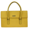 Secondhand Burberry Vintage Handbag Yellow Leather Bags
