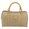 Celine Vintage Duffle Bag Macadam Coated Canvas