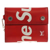 Louis Vuitton Chain Wallet Limited Edition Supreme Epi Leather