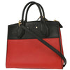 Louis Vuitton City Steamer Handbag Leather