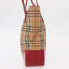 Secondhand Burberry Nova Check Handbag Nova Check Canvas and