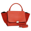 Celine Trapeze Bag Leather with Suede