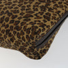 Bottega Veneta Vintage Shoulder Bag Leopard Print