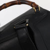 Gucci Vintage Bamboo Backpack Leather
