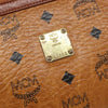 Secondhand MCM Visetos pouch Brown Canvas Accessories